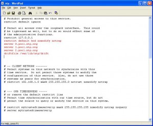 vmware vi3 ntp after changes