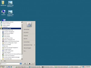 windows 2008 Enterprise SP1 graphical interface